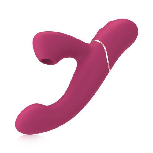 Вибромассажер "Гроза Удовольствий" с вакуумно-волновой стимуляцией