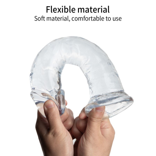 Фалломитатор гелиевый на присоске «Неукротимый»