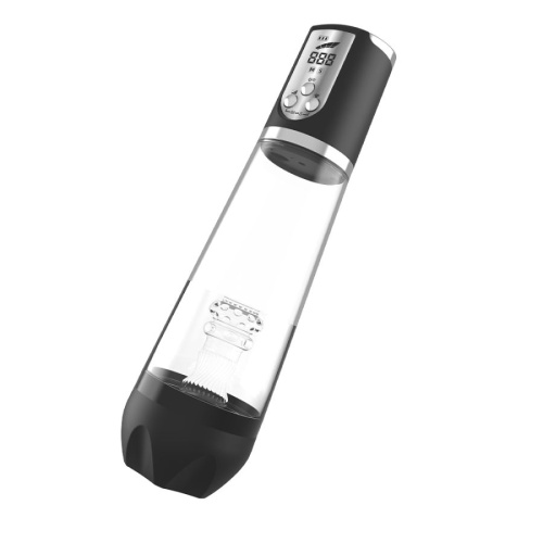 Помпа-массажер для пениса с гелиевой вставкой