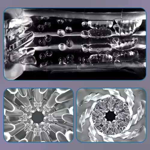 Вибромастурбатор в колбе черный