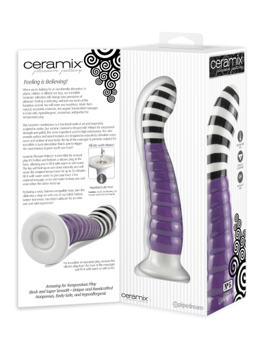 Фаллоимитатор из Керамики фиолетовый