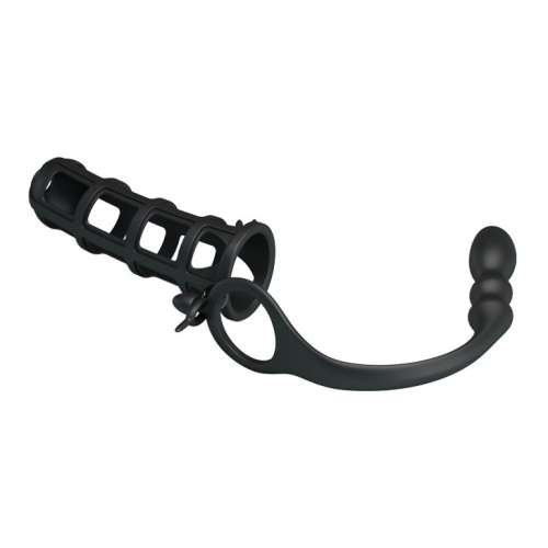 Насадка + массажер простаты "Pretty love"