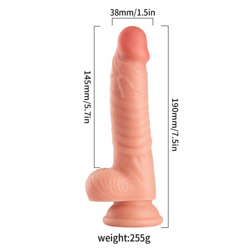 Фалломитатор на присоске «Рельефный Мачо»