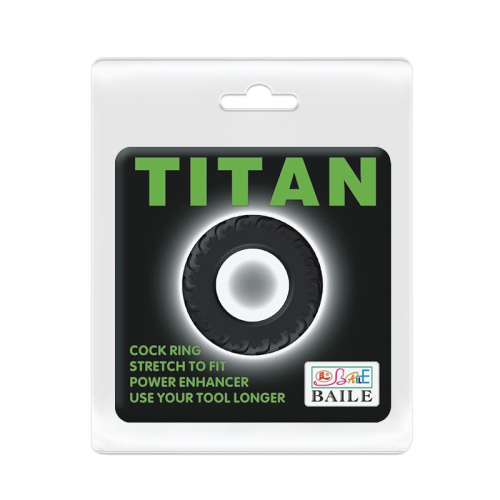 Кольцо - насадка для пениса «TITAN STRETCH TO FIT»